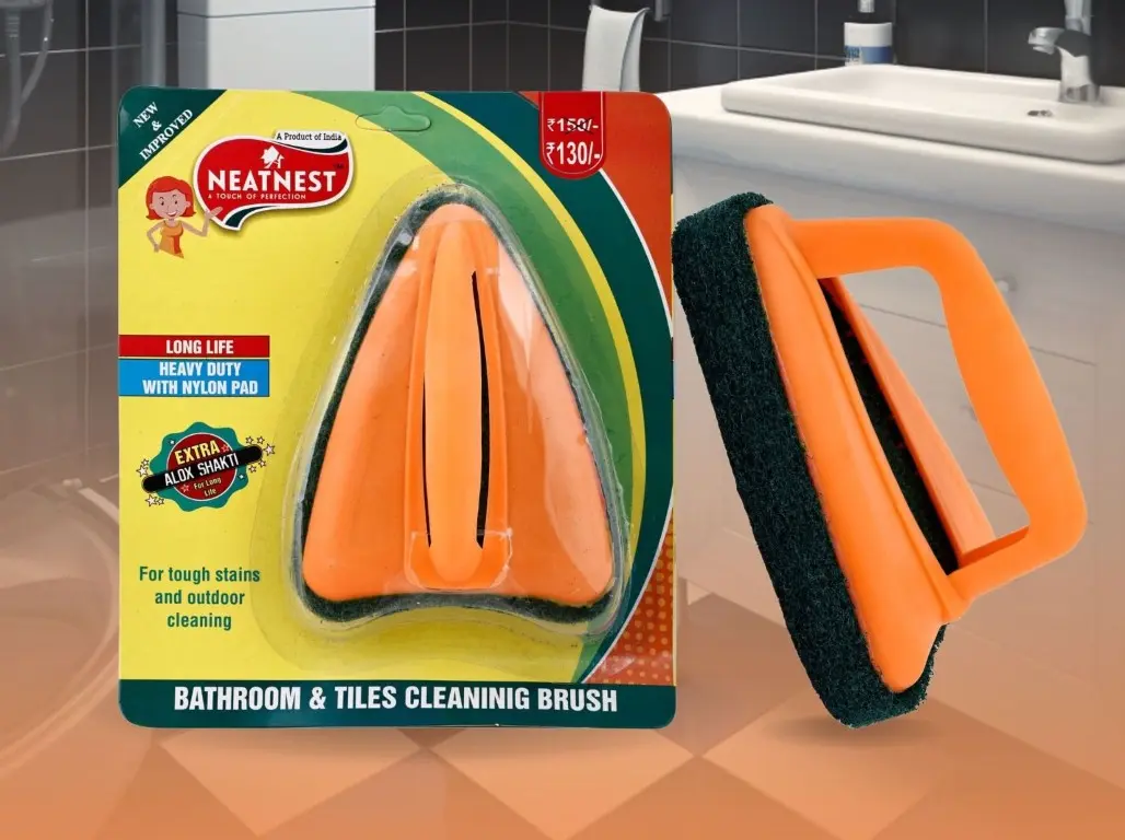 Tile Brush (Press Shape/Nylon Pad)
